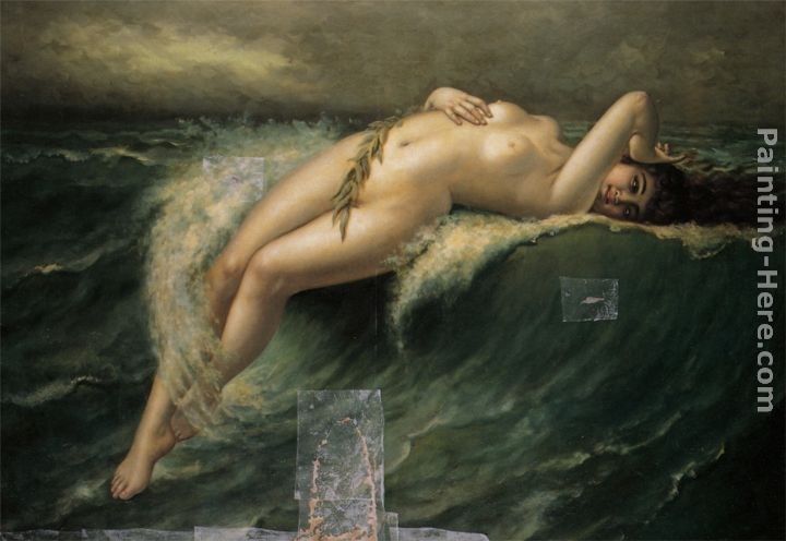 Guillaume Seignac Riding the Crest of a Wave